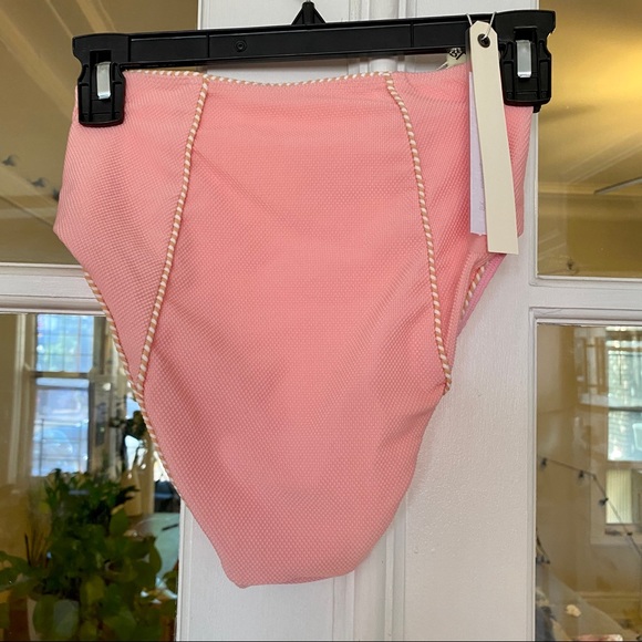 NWT Barbie Style Jonathan Simkhai Piped Luxe Strap Bikini - Picture 10 of 12